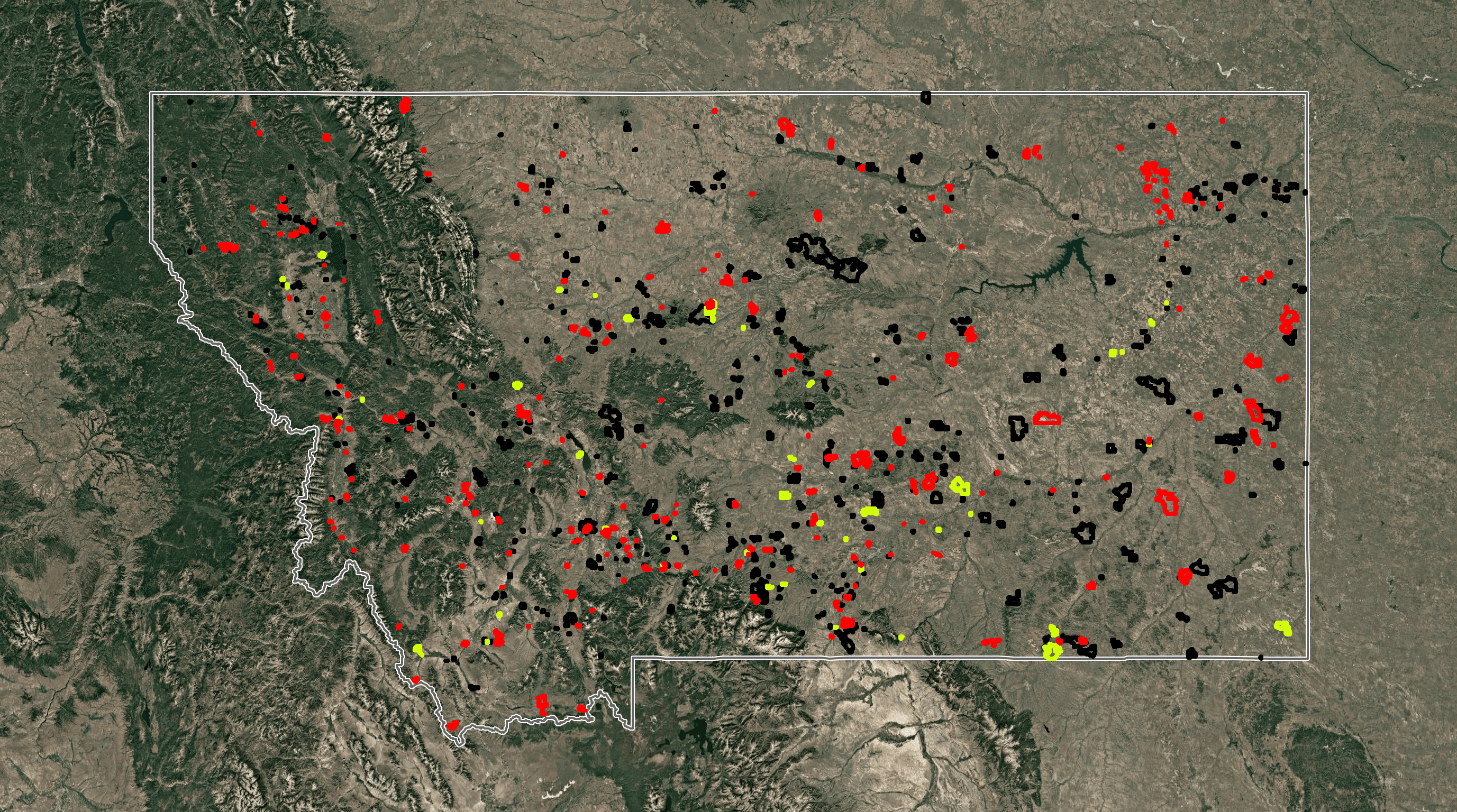 Montana Land Market Map
