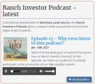 Ranch Investors Podcast Episode #15