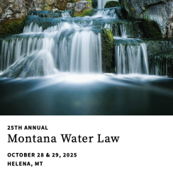 Montana Water Law Seminar