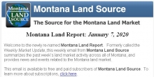 The Montana Land Report