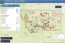 Montana Land Source Map App