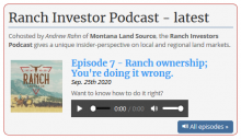 Ranch Investors Podcast Episode #7