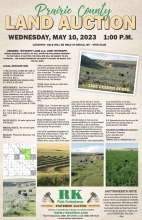 Prairie County Land sells at auction Prairie County Land sells at auction