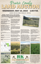 Prairie County Land sells at auction