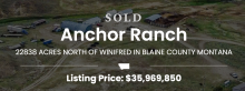 American Prairie Acquires Anchor Ranch American Prairie Acquires Anchor Ranch