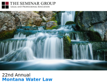 Montana Water Law Montana Water Law
