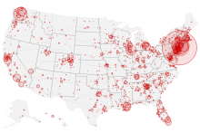 Coronavirus US Cases Map