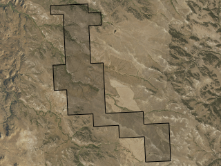 Map of Indian Creek Ranch: 2733 acres NW of Jordan