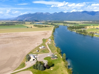Map of Lower Valley Legacy Ranch: 246 acres SE of Kalispell