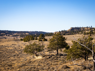 Map of Musselshell Breaks Ranch: 4121 acres North of Billings
