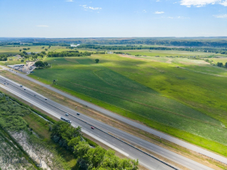 Map of 4634 Christensen Road: 206 acres SE of Billings