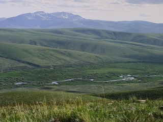 Halligan Hills on the Red Rock