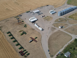 Map of Camp 4 - Auction: 11455 acres West of St. Xavier