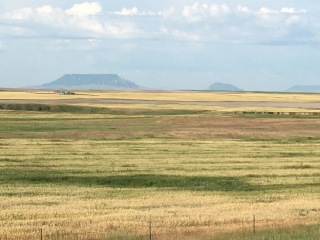 Map of Montana Farm, Ranch, and Recreational Property: 3384 acres NE of Geraldine