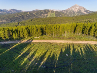 Map of Ridge Fork Road: 320 acres NW of Big Sky