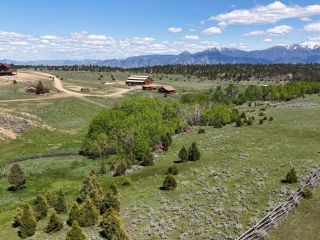 Map of Highland Foothills Ranch: 317 acres SW of Whitehall