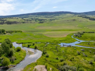 Map of Judith River Wildlife Preserve: 1720 acres SW of Hobson