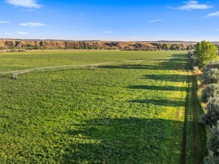 Map of Yellowstone River Farm And Sanctuary: 130 acres NE of Huntley