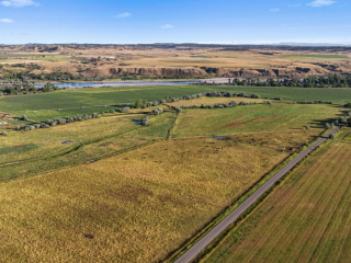 Map of Yellowstone River Farm And Sanctuary: 130 acres NE of Huntley