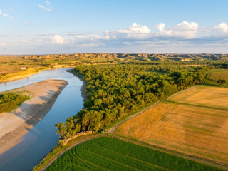 Map of Savage Bottomlands: 189 acres NE of Save