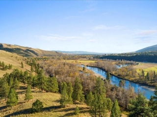 Map of 7499 Bitter Root Road: 240 acres SW of Missoula