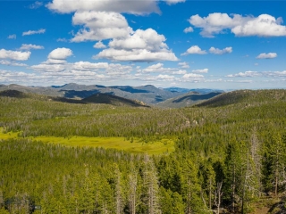 Map of East Ridge Park: 306 acres East of Butte