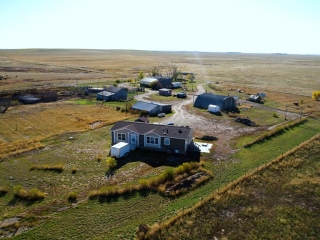 Map of 1191 10th Road NE: 440 acres NW of Power