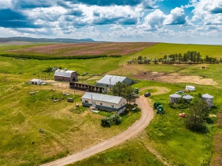 Map of 981 Cora Creek Ranch: 731 acres North of Raynesford