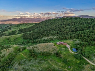 Map of Sky Band Ranch: 262 acres West of Livingston