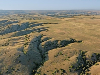 Map of US Hghway 87 East: 245 acres SE of Billings