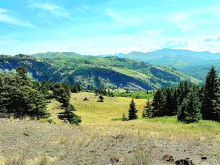 Map of Heart Butte Cutoff: 320 acres SE of  East Glacier
