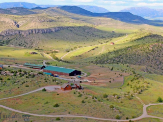 Map of Gallatin River Ranch: 1584 acres North of Manhattan