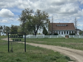 Map of Little Missouri Ranch: 10000 acres North of Alzada