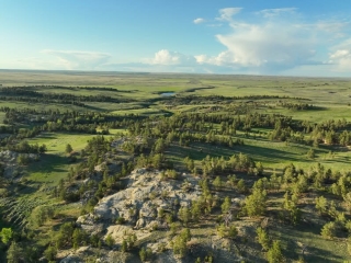 Map of Antler Ridge Elk Ranch: 2108 acres NE of Roundup