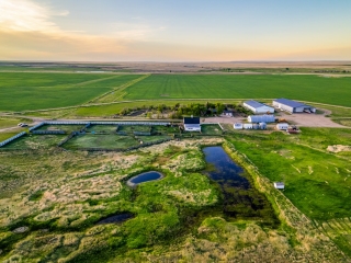 Map of Schellin Ranch: 8000 acres NW of Chinook