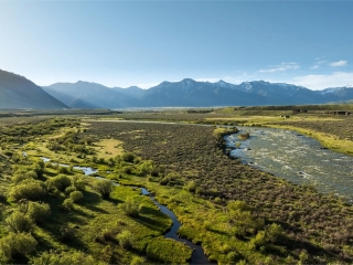 Map of Madison Spring Creek Ranch: 228 acres NW of West Yellowstone