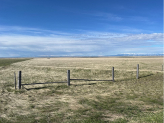 Map of Parcel 3 Judith Gap Road: 320 acres East of Judith Gap