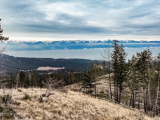 Map of Large Acreage Property Overlooking Flathead Lake: 440 acres West of Lakeside