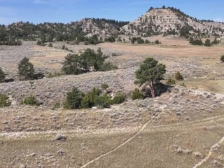 Map of Double Diamond Ranch: 8208 acres NE of Billings