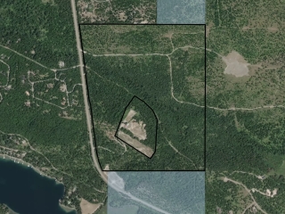 Map of 13698 Mt Highway 83: 230 acres SE of Bigfork