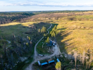 Map of End of the Road Ranch: 400 acres SE of Roundup
