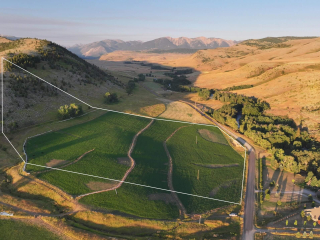 Map of West Boulder 25: 25 acres South of Big Timber