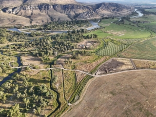 Map of Jefferson River Sporting Ranch: 423 acres SW of Three Forks