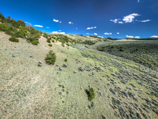 Map of Axes Canyon West: 2057 acres SE of Dillon