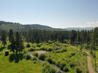 Map of La Marche Creek Ranch: 245 acres NW of Wise River