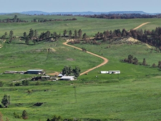 Map of Conley Ranch: 9800 acres South of Ashland