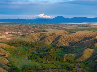Map of Lander Crossing: 807 acres NW of Highwood