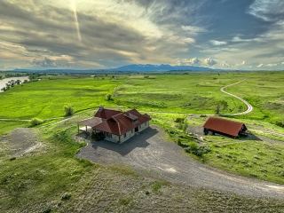 Map of The Fort Ranch on the Yellowstone: 141 acres East of Big Timber