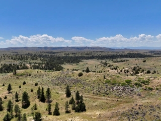 Map of South Deer Creek Ranch: 9760 acres East of Decker