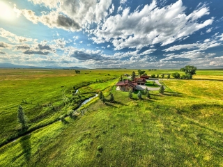 Map of Cayuse Creek Ranch: 1185 acres North of Big Timber
